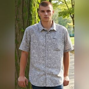 Columbia Men's Size 2XL Omni Shade Fishing Performance Outdoors Shirt